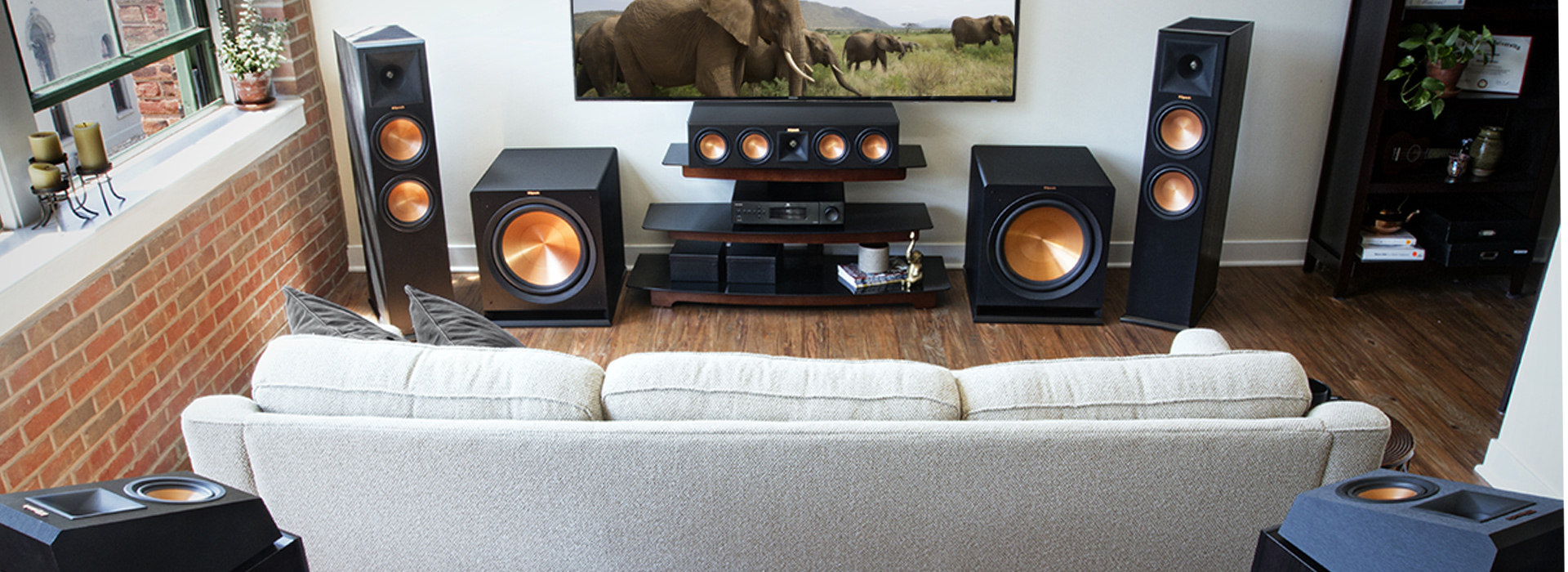 small living room sound system